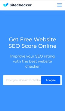 website health check-Sitechecker