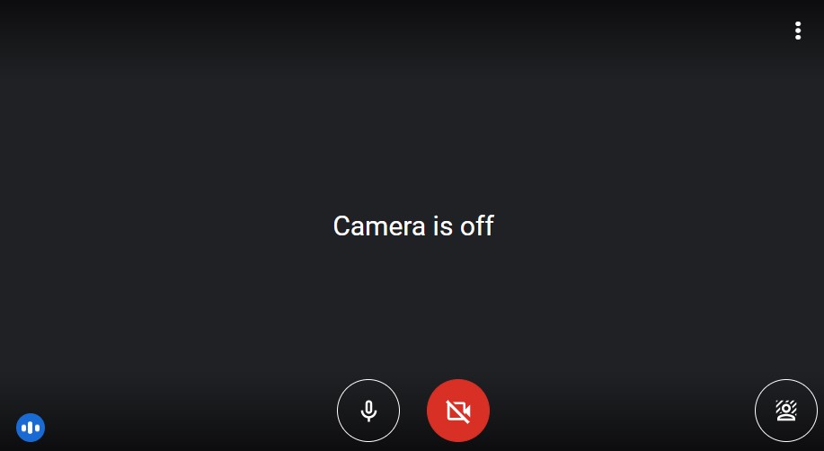 Changing background in Google Meet before video call on PC