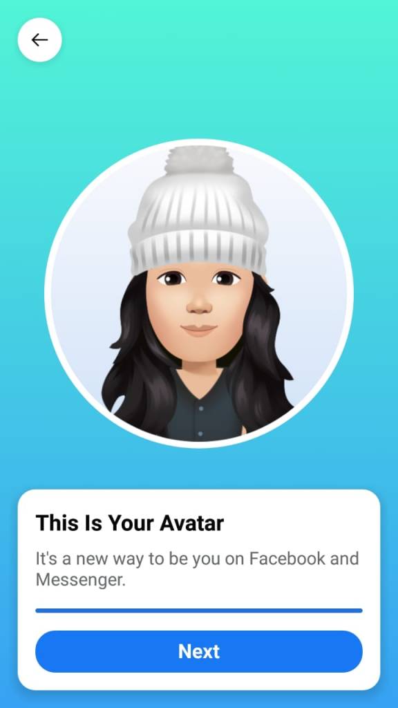 Last step Facebook avatar