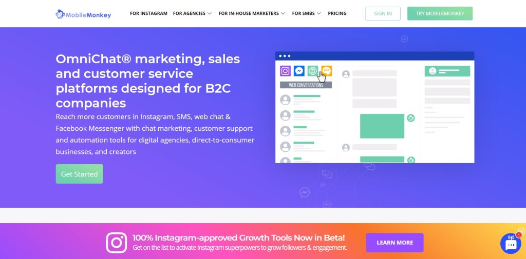 MobileMonkey AI ChatBot