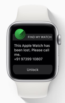 Display a message- Find My app