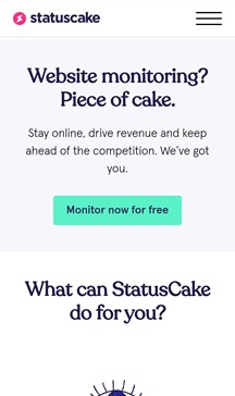 StatusCake-website health check