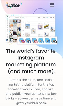 Later-Digital Marketing App